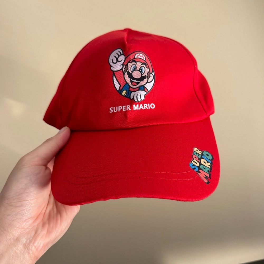 NEW Nintendo Red Kids Cap